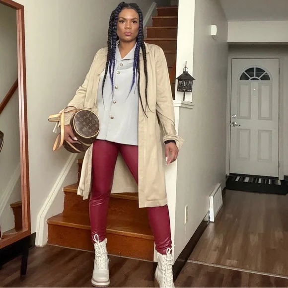 Joe Fresh Beige Overlayer, M - Picture 4 of 16